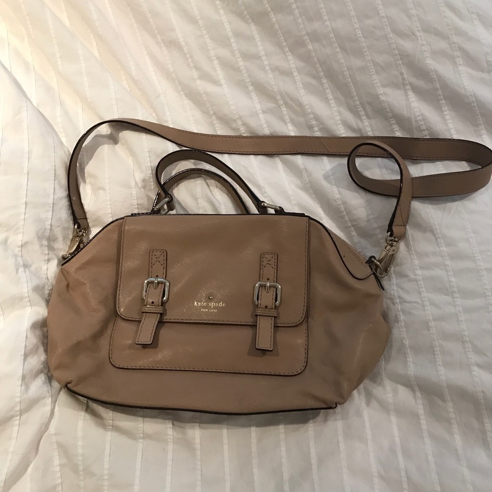 Kate Spade tan crossbody